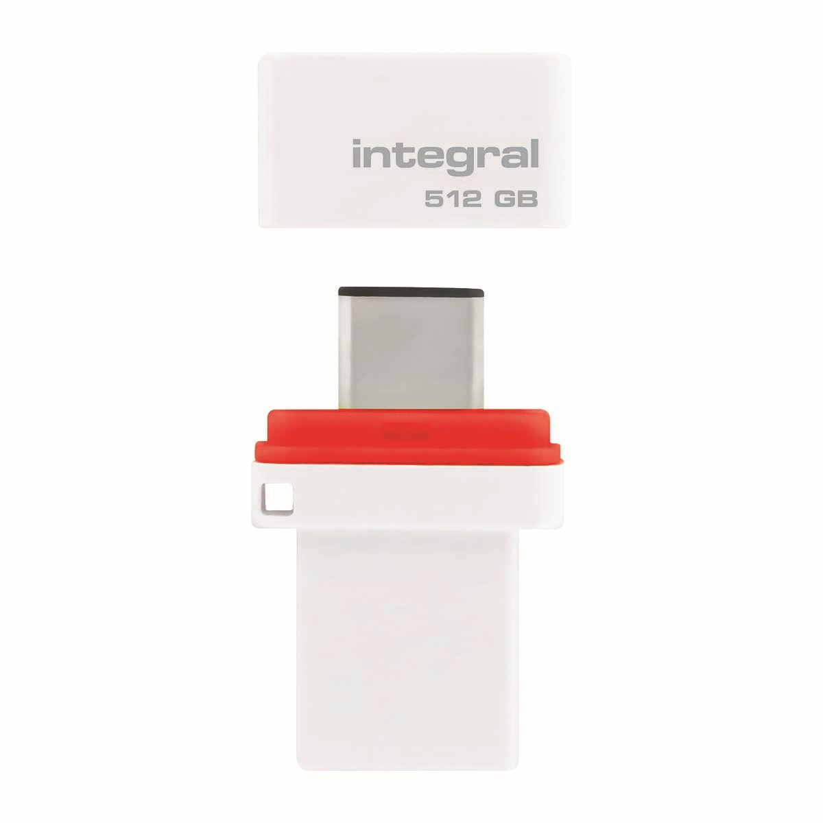 Integral Fusion Dual USB-C & USB 3.0 Flash Drive 512 GB