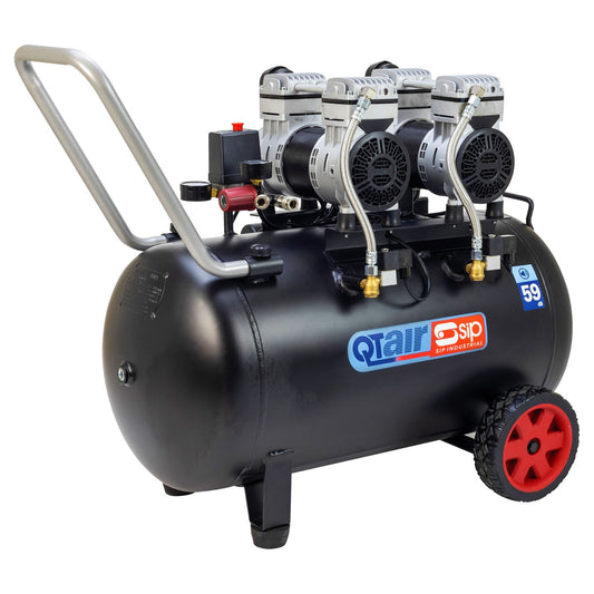 SIP Industrial QT 100/100 100ltr Low Noise Direct Drive Compressor