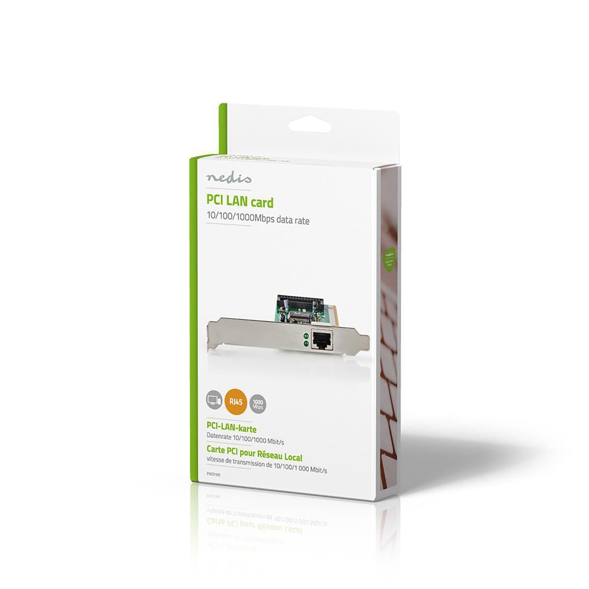 Nedis Network Card RJ45 to PCI 1 Gigabit PNCD100