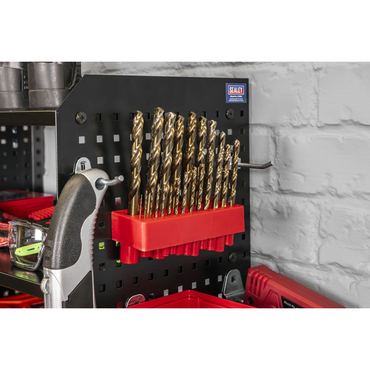 Sealey Power Tool Storage Rack with Shelves PTSR4