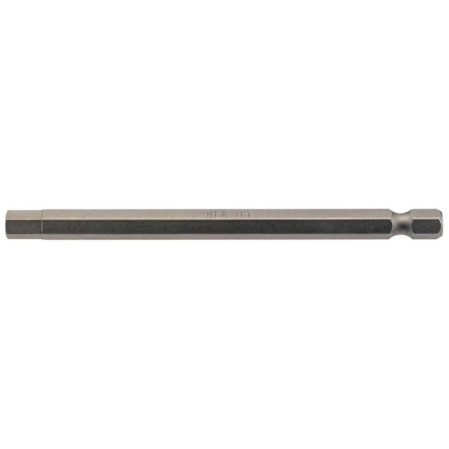 Draper 64375 6mm 1/4" Hex. Hexagonal Insert Bit 100mm Long x 1