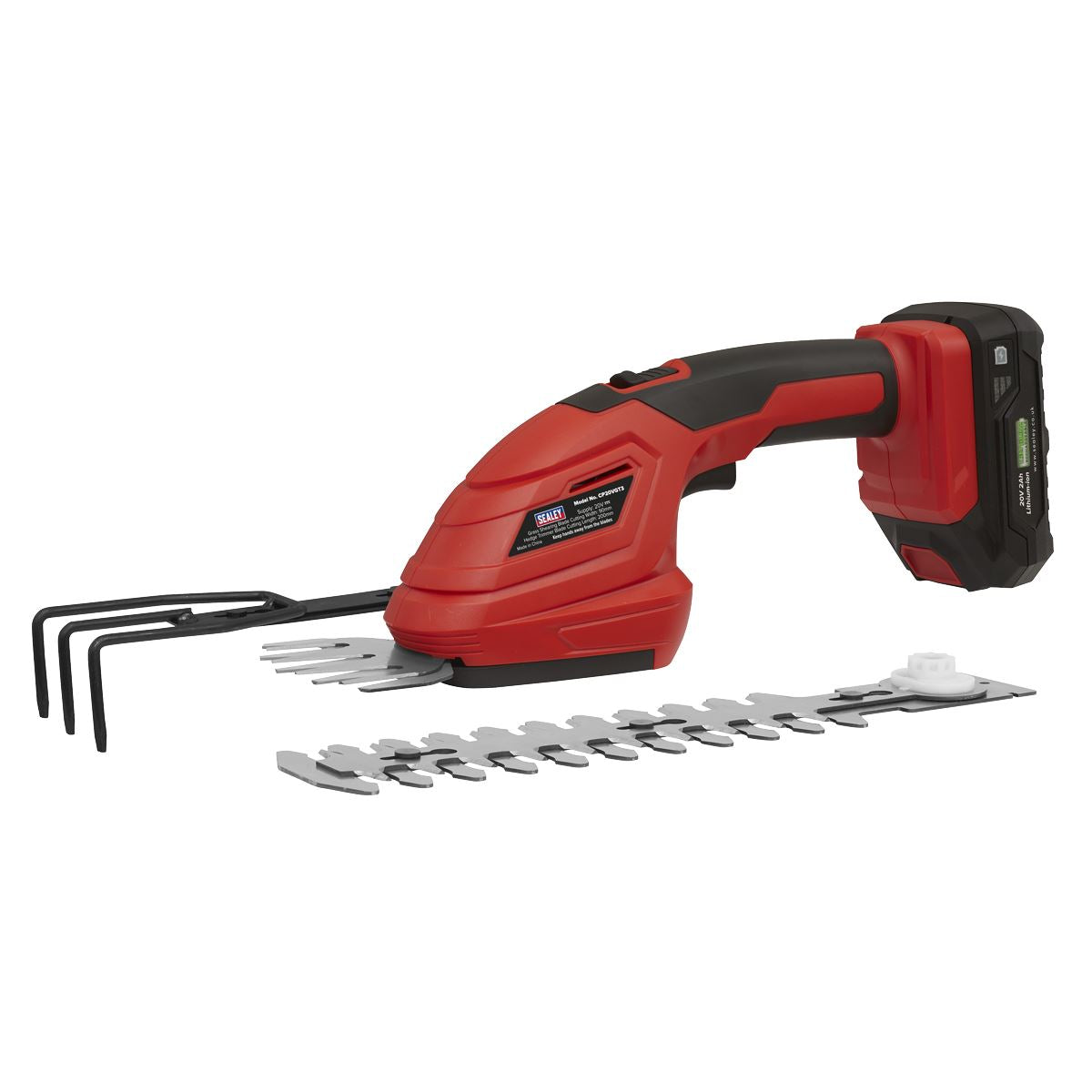 Sealey Cordless 20V SV20 Series 3-in-1 Garden Tool - Body Only CP20VGT3