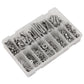 Sealey Stainless Steel Hex Socket Bolt, Washer & Nut Assortment 710pcs AB0710SS