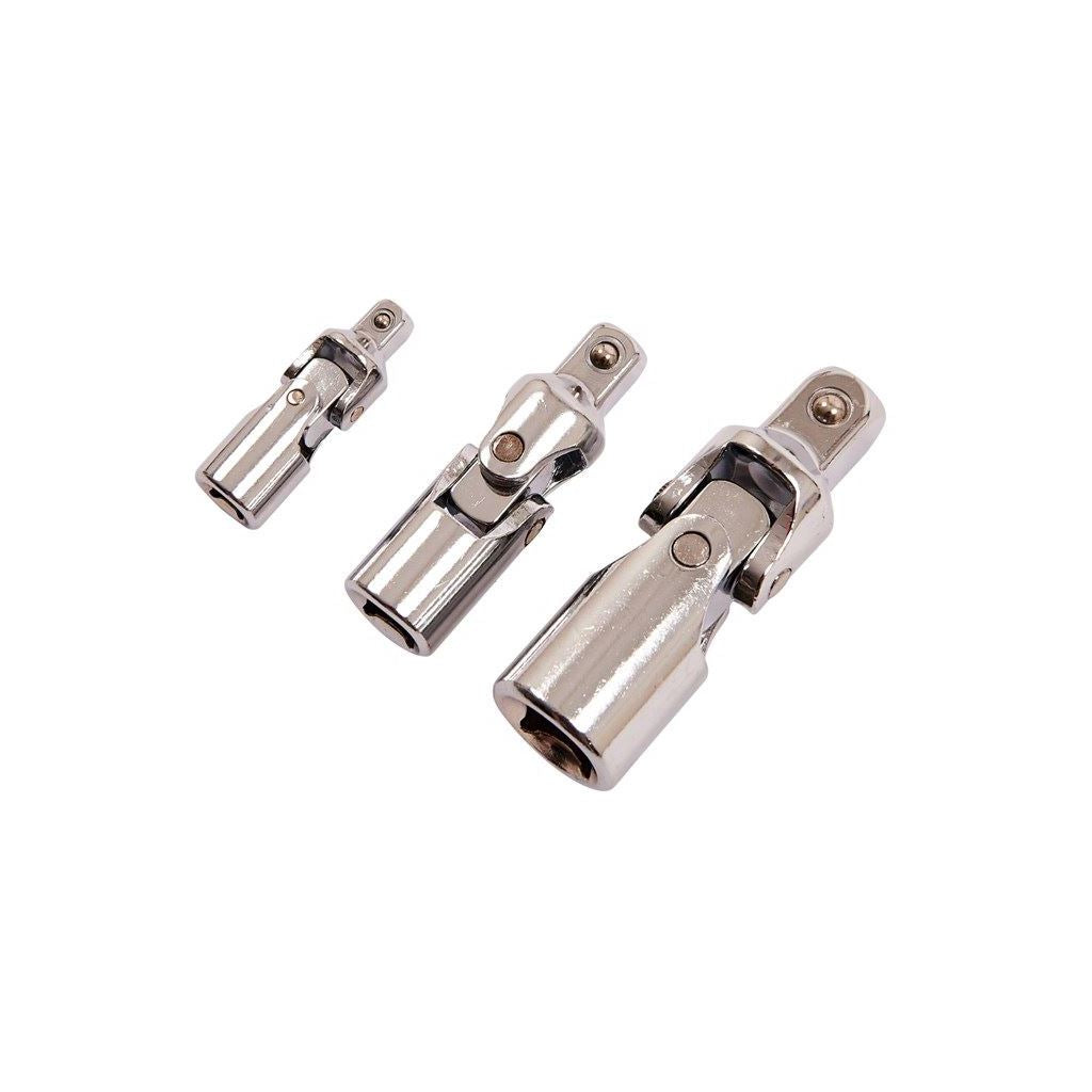 Amtech 3 Piece Universal Joint Set 1/4" 3/8" 1/2" For Sockets - I6350