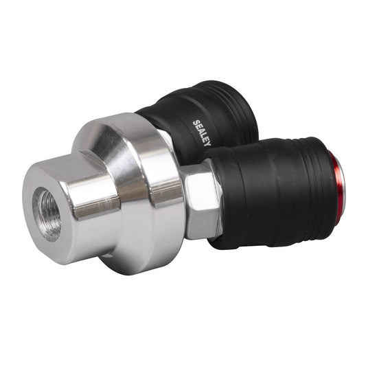 Sealey High Flow Twin Coupling Body Female Thread 1/4"BSPT ACH55