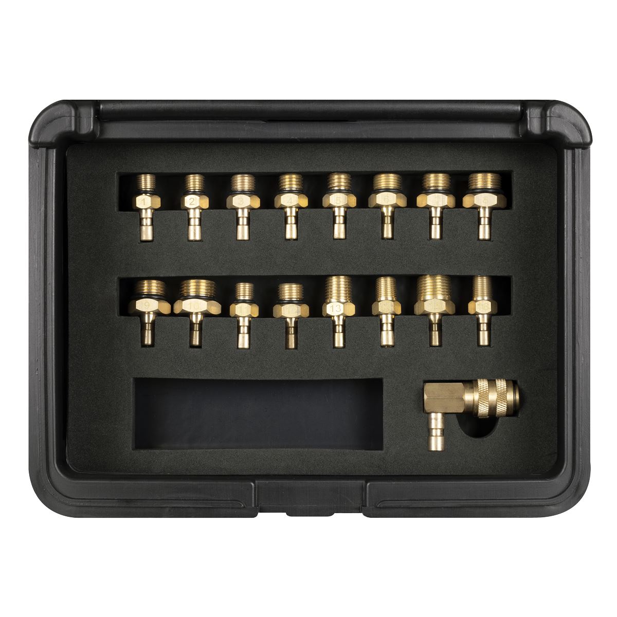Sealey Digital Oil Pressure Test Kit 18pc VS217