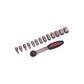 14x 1/4" Drive Socket Set Ratchet Handle Holder Chrome Vanadium Steel 4mm-14mm - I0350