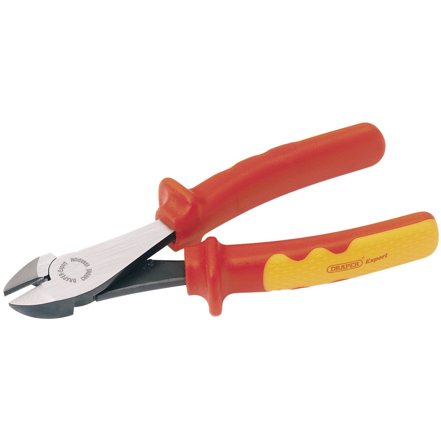 Draper 1x Expert 180mm Vde Hi-Leverage Diagonal Side Cutter Professional Tool - 69180