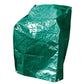 Draper Chair Stack Cover 60mm x 100mm - For Garden/Patio - Polyethylene - Green - 12914