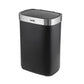 Baridi Sensor Bin 65L - Black/Stainless Steel DH282