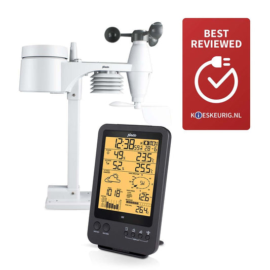 Alecto WS-4700 Professional weather station with wireless sensor black