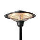Nedis Patio Heater With Pole 200cm 1500W IP34 - HTPA15EBK