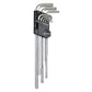 Sealey Hex Key Set 9pc Extra-Long Metric AK7137