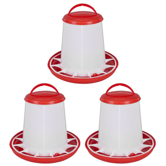 Sealey Poultry Feeder 3kg - Pack of 3 AFT033