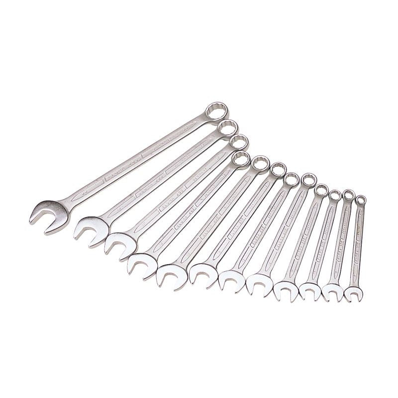 Elora 03090 205 S12M 12 Piece Long Metric Combination Spanner Set