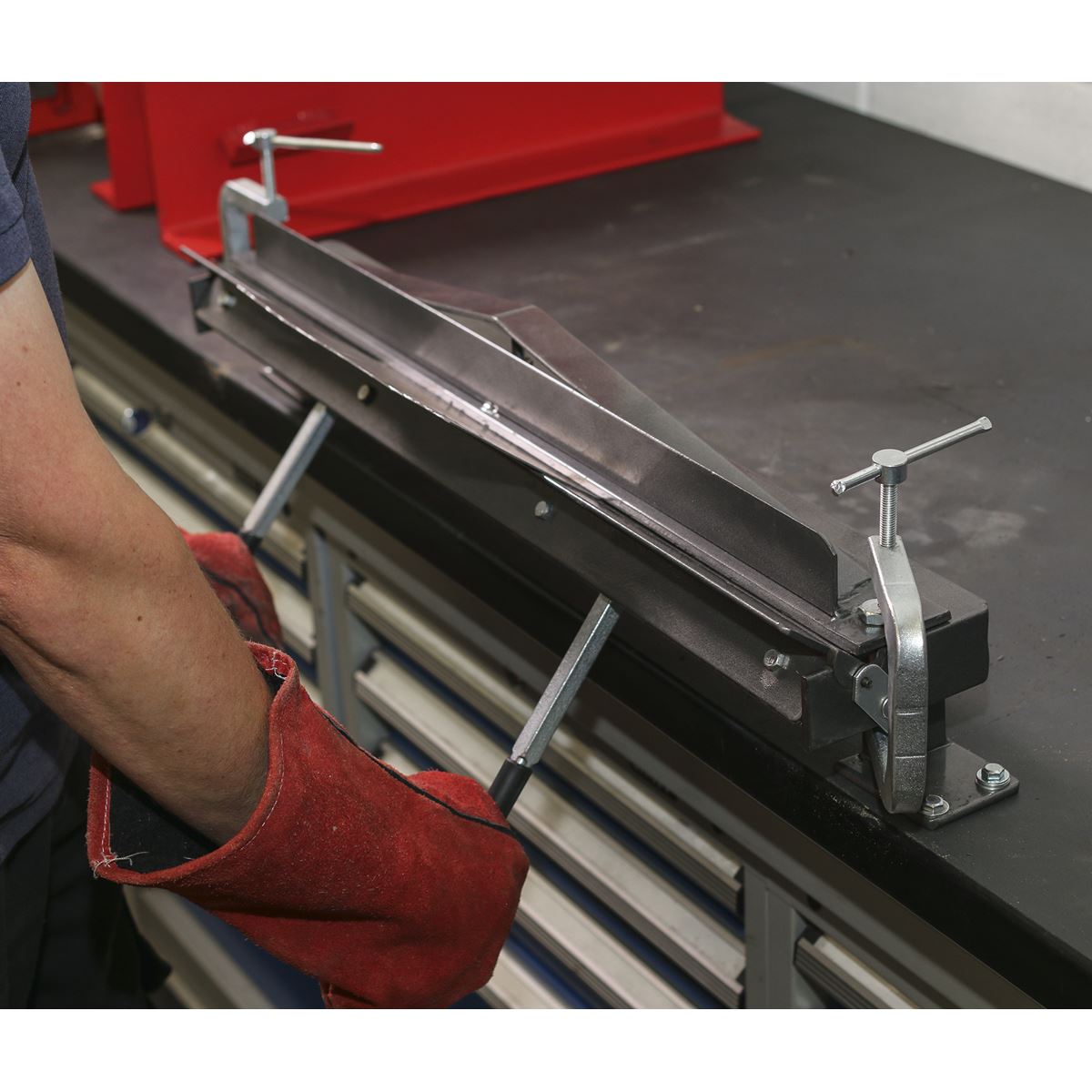Sealey Sheet Metal Folder Vice/Bench Mounting 700mm TS01