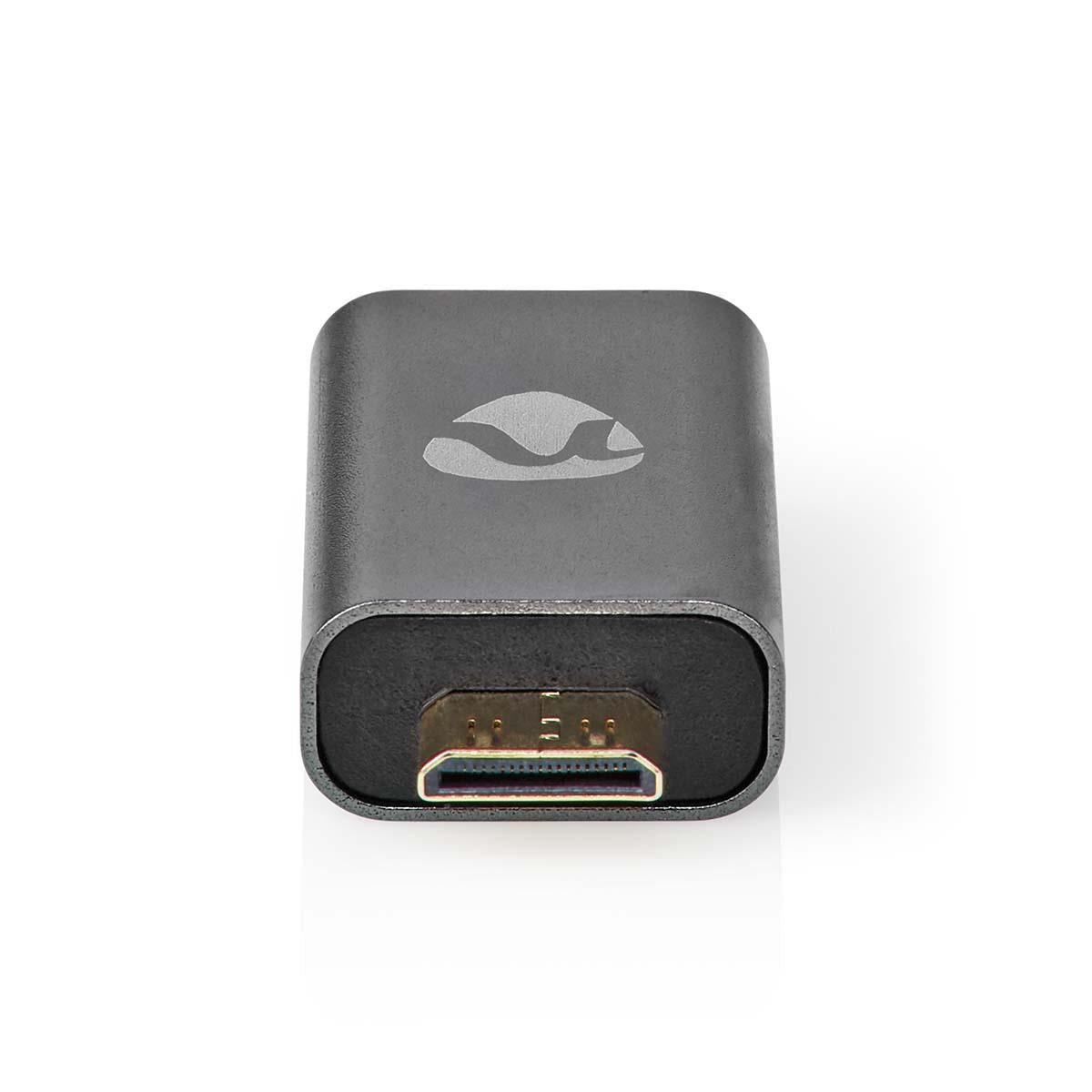Nedis HDMI  AdapterHDMI Male / HDMI  Mini ConnectorHDMI Female / HDMI  OutputGo - CVTB34906GY