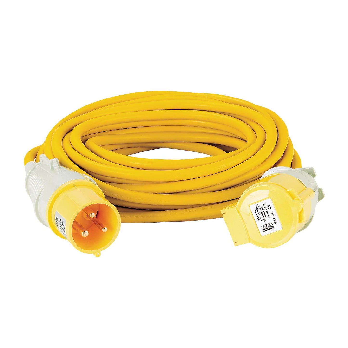 Defender E85240 110V Extension Lead, Yellow, 4mm�, 32A, 14m