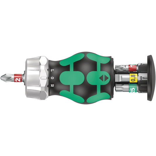 Wera Kraftform Kompakt Stubby Magazine Ra 1 PH/TX/Sl Btz 6Pc 008883