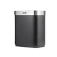 Baridi Sensor Bin 50L - Black/Stainless Steel DH281