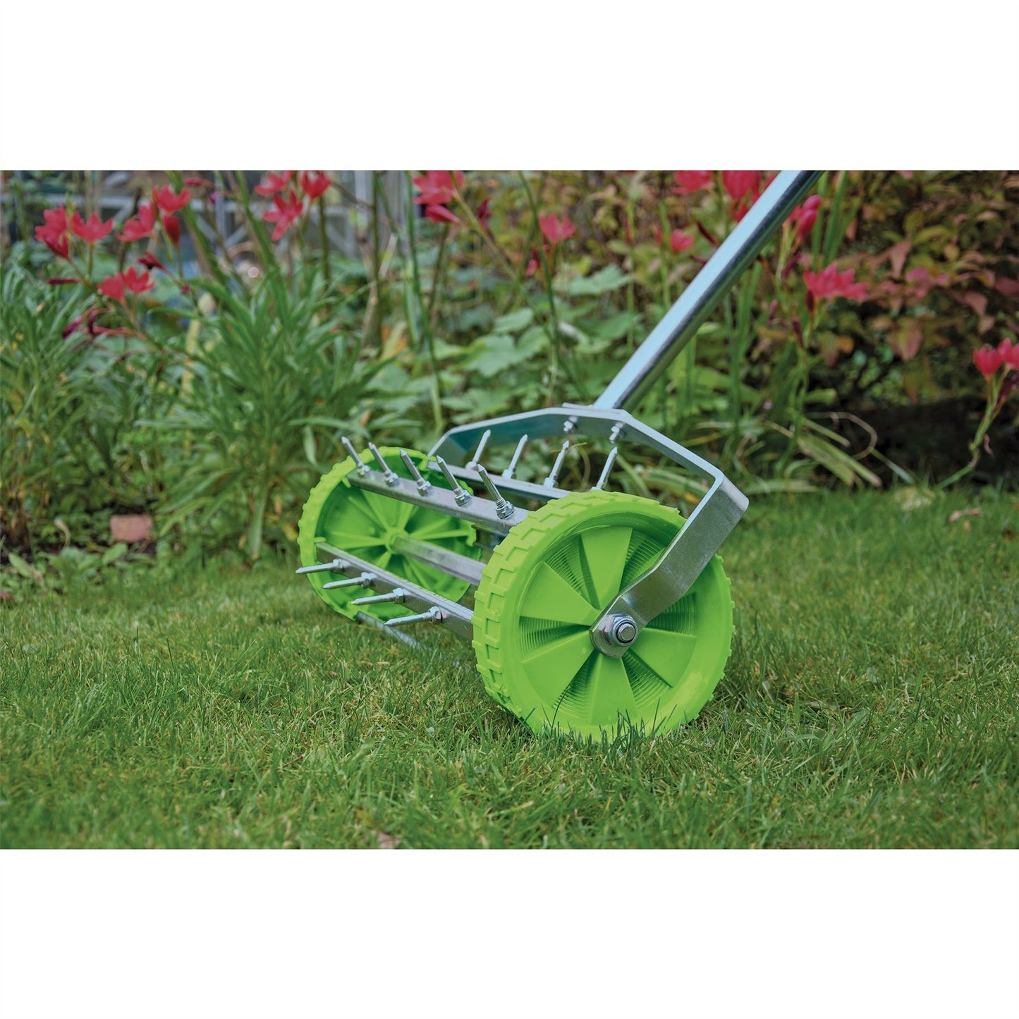 Draper 83983 Grass Lawn Rolling Aerator with 450mm Spiked Drum BARGAIN £25.14os