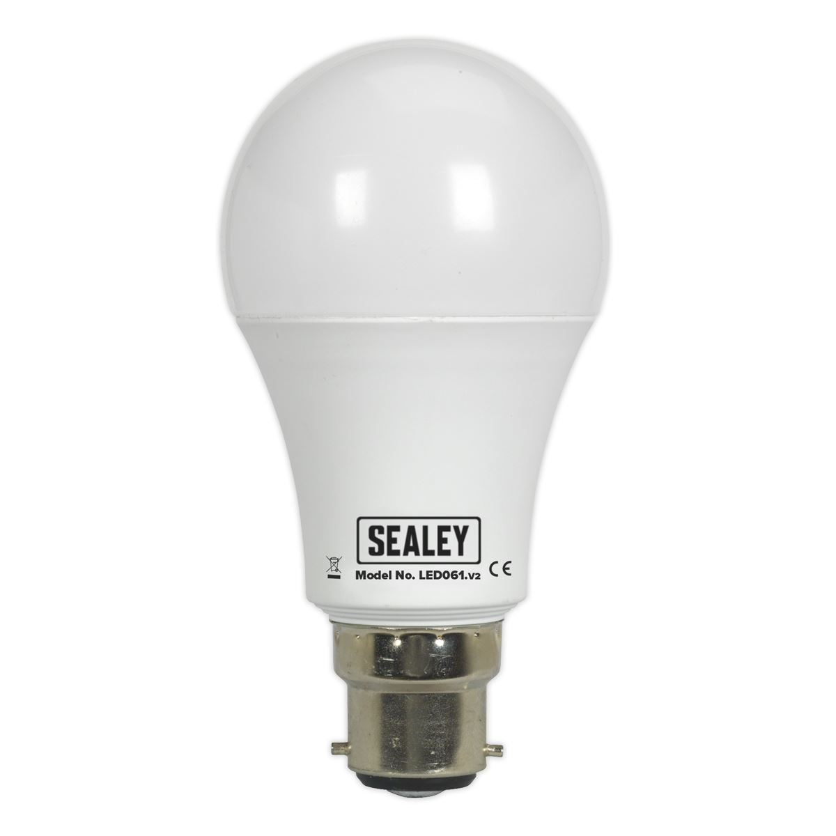 Sealey Bulb 9W/230V SMD LED 6500K B22 Bayonet Cap - White Light LED061