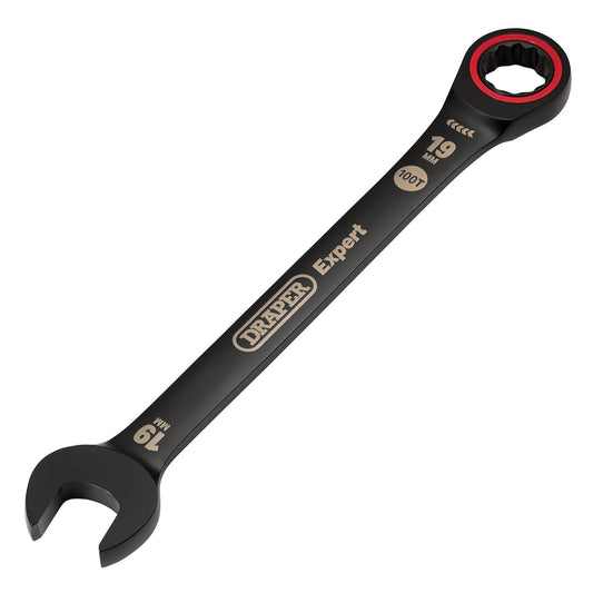 Draper 19mm Ratcheting Spanner 8241MM/BK - 03892