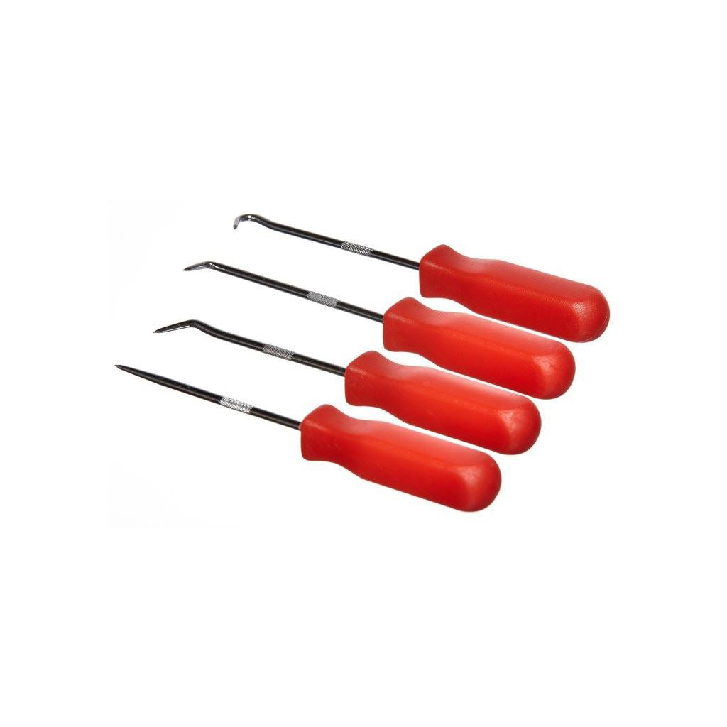 Amtech 4 Hook & Pick Set Probe Tool Clips Switches Ring Oil Tool Set - R0360