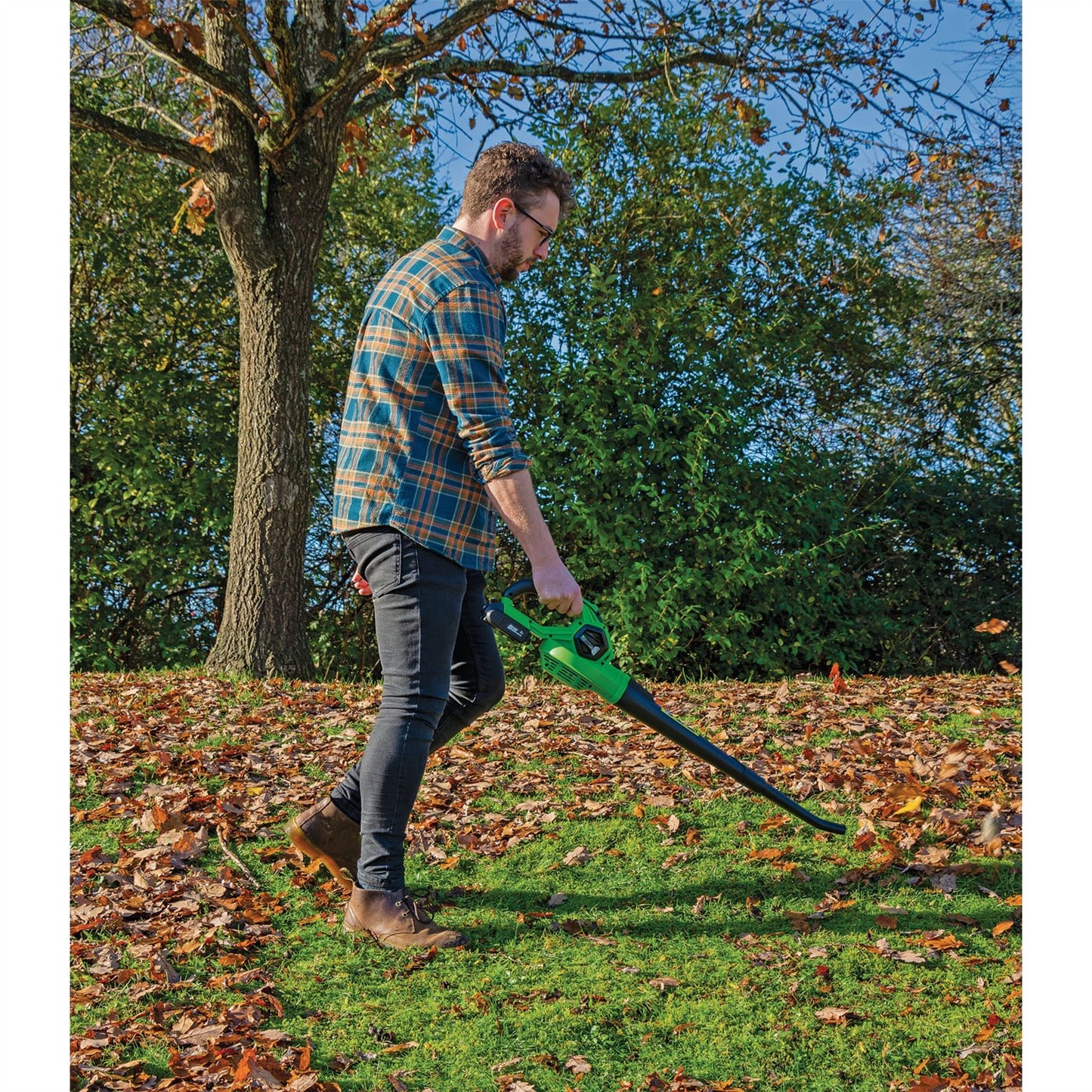 Draper D20 20V Leaf Blower with Battery and Charger PTKD20G/LBS - 70526