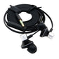 Canyon Earphones with mic black (TRACKED)