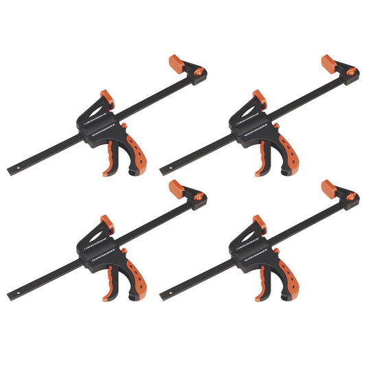 Sealey Ratchet Bar Clamp 300mm  4pc Set AK61024