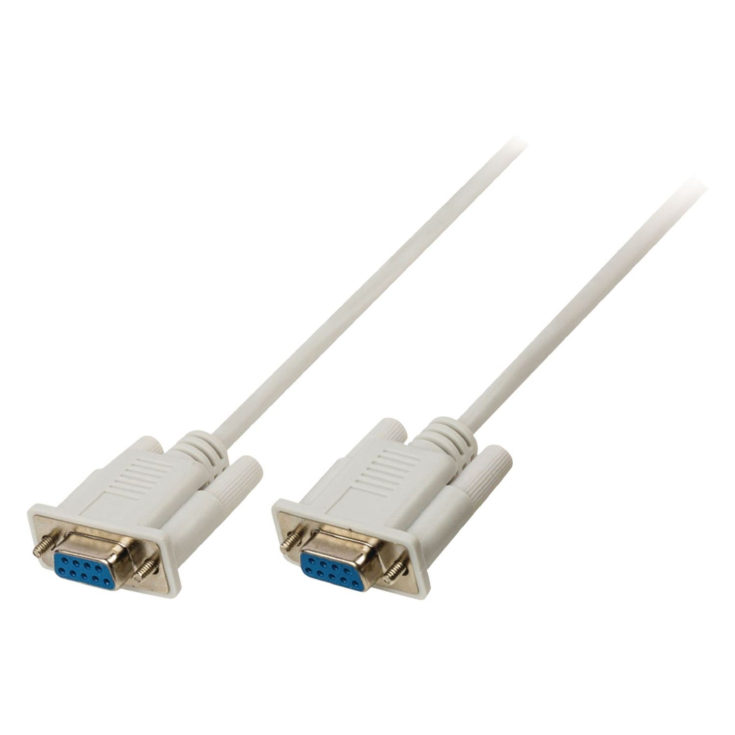 Valueline Serial Cable D-SUB 9-Pin Female to D-SUB 9-Pin Female 3m Ivory