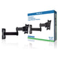 Valueline TV wall mount full motion Bracket 10-32"/25-82cm 30kg - TVWM31BK