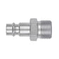 Sealey High Flow Screwed Adaptor Male 3/8"BSPT - Pack of 5 ACH19