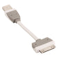 Bandridge USB sync and charge cable USBA male to 30-pin Apple dock 0.10m white - BBM39100W01