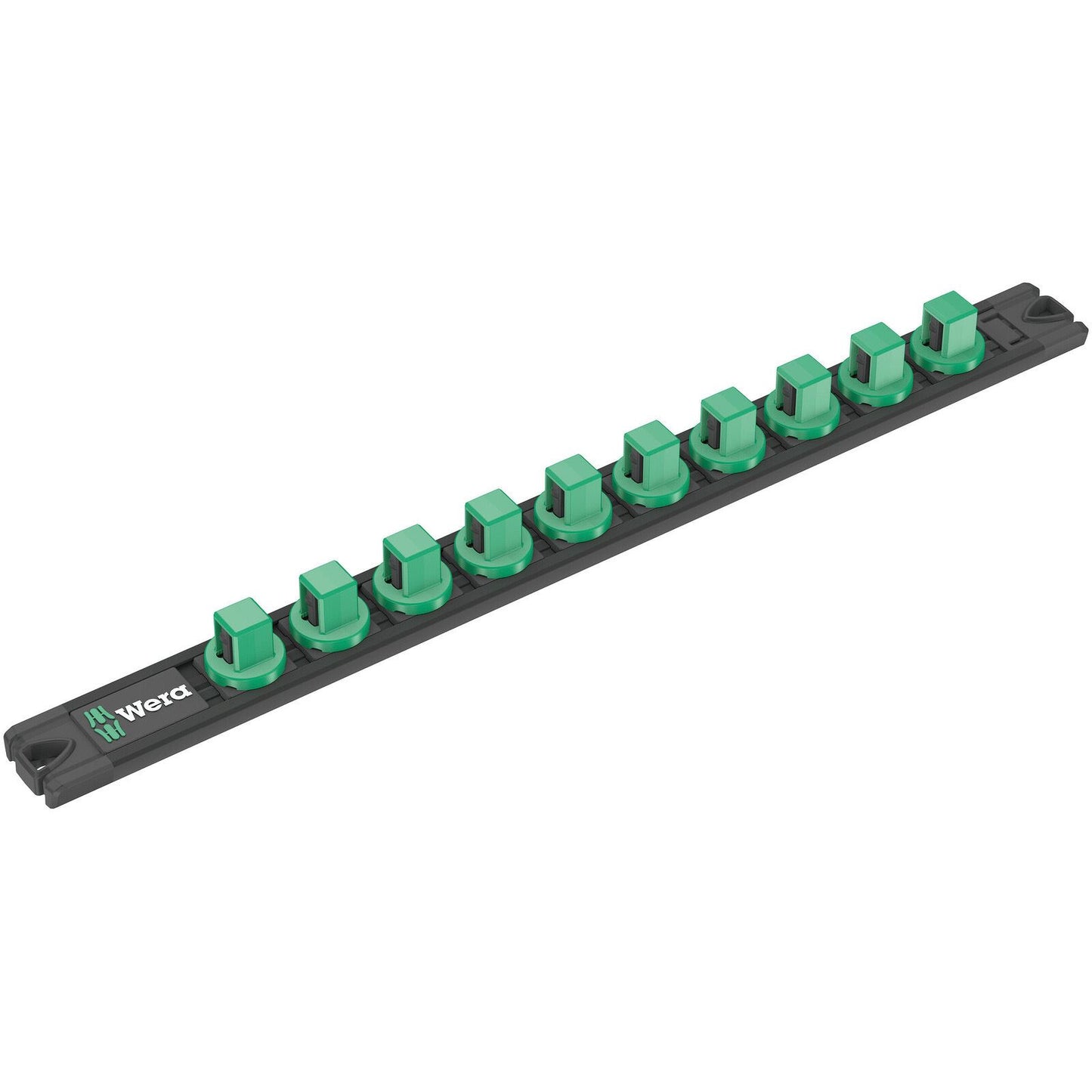 Wera 9602 Magnetic Socket Rail, 1/2" , 10 Location, Unloaded  136422