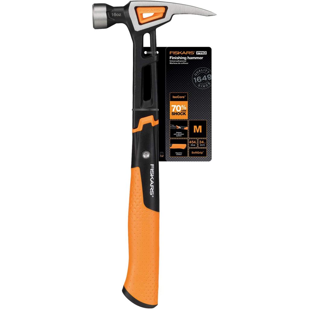 Fiskars Fiskars finishing hammer M 16oz/13.5"