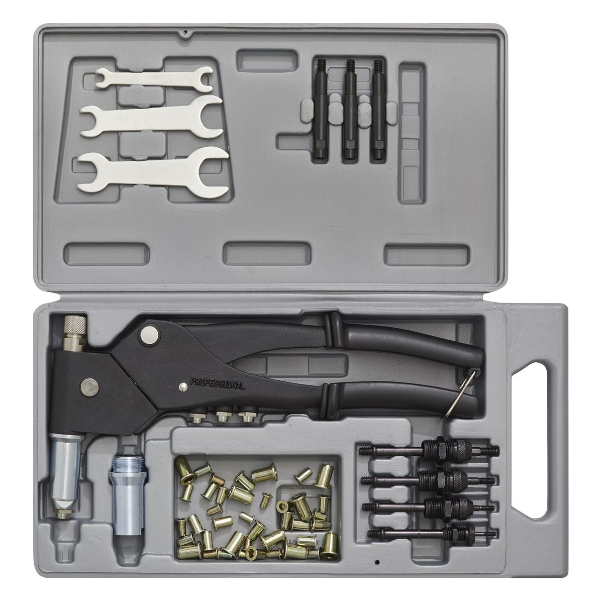 Sealey Blind Nut & Stud Riveting Kit AK396