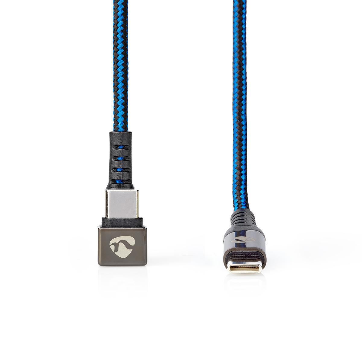 Nedis USB Cable USB 2.0 USB Type-C Male USB Type-C Male 480 Mbps Gold Plated 2m - GCTB60700BK20