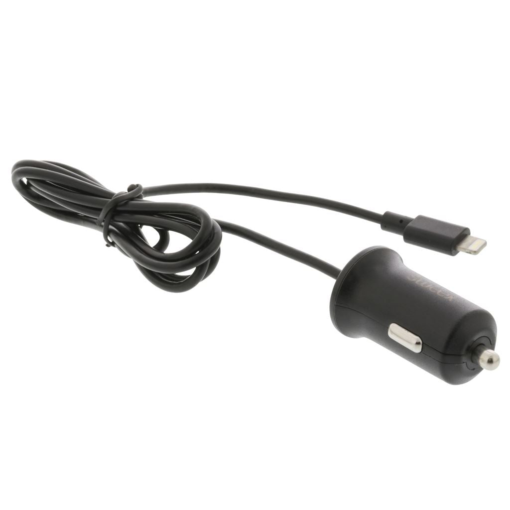 Sweex Car Charger 2.4A Apple Lightning Black CH-009BL Smart Media Charger