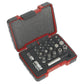 Sealey TRX-P* & Security TRX-TS* Bit Set 23pc 1/4" & 3/8"Sq Drive AK6226