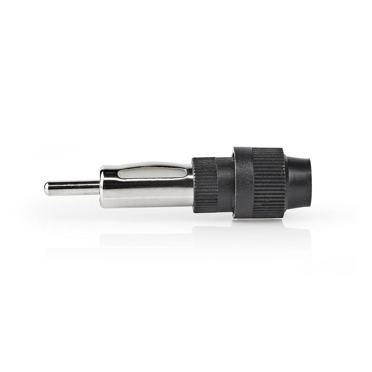 Nedis Car Antenna Connector Male 10 Pieces PVC Black
