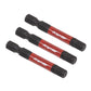 Sealey Premier Hex 6mm Impact Power Tool Bits 50mm - 3pc AK8239