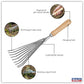 Sealey Premier Leaf Hand Rake with Ash Handle & Stainless Steel Tines GTWH001