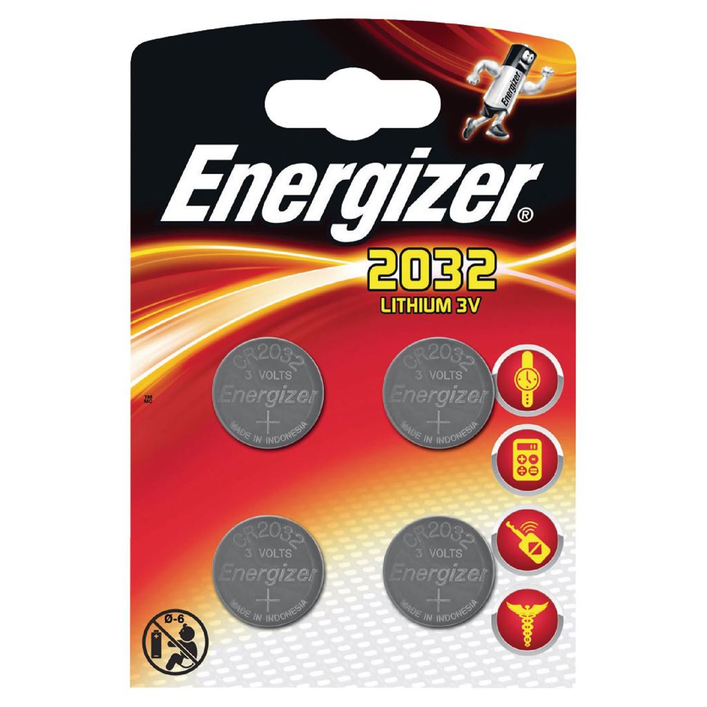 Energizer CR2032 4-blister - EN-637762
