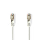 Nedis CAT6 S/FTP Network Cable RJ45 (8P8C) Male to RJ45 (8P8C) Male 15m White - CCGP85227WT150