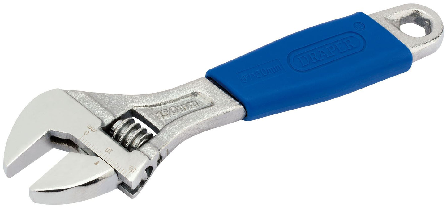Draper 150mm Adj/Wrench S/Grip 380CD/SG