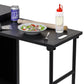 Dellonda BBQ/Plancha Workstation Trolley/Cupboard/Extension Table/Utensil Hooks