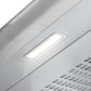 Baridi Visor Cooker Hood Extractor Fan 60cm - Stainless Steel DH108