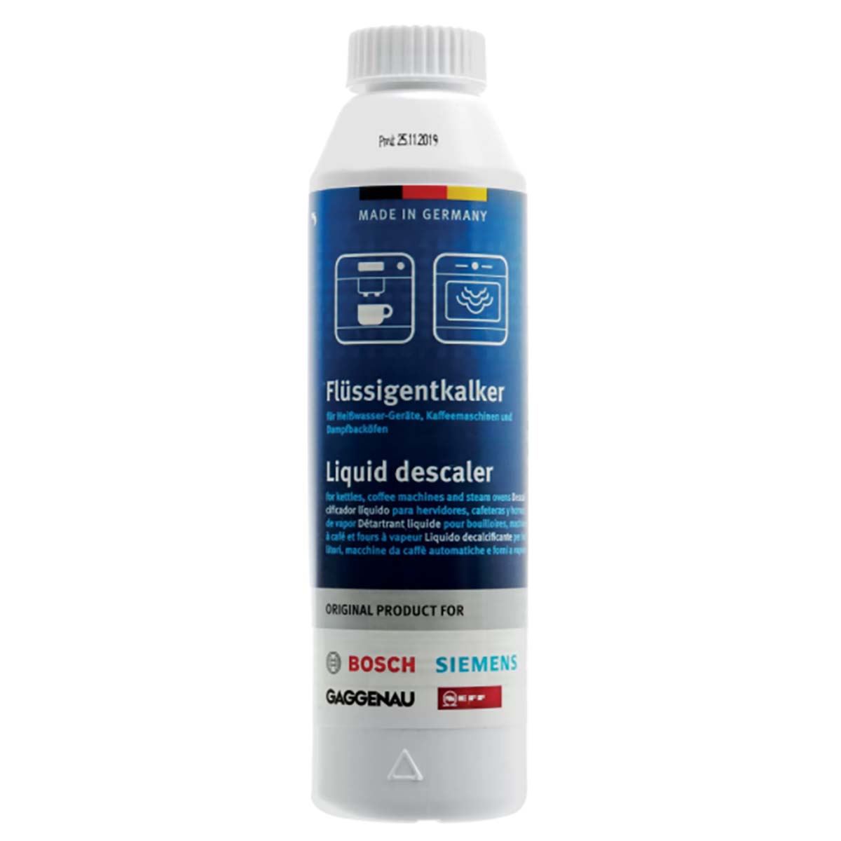 Bosch Descaler for coffee machines, kettles & steam ovens 250 ml